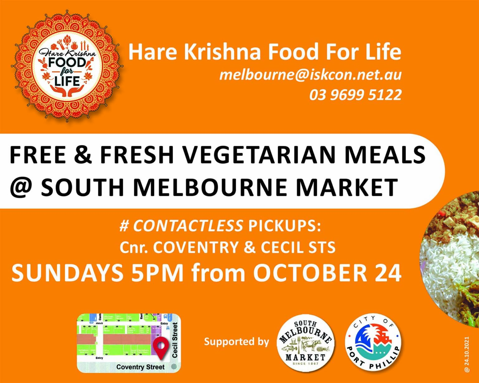 Hare Krishna Food for Life - Free Food for Anyone Who Needs it