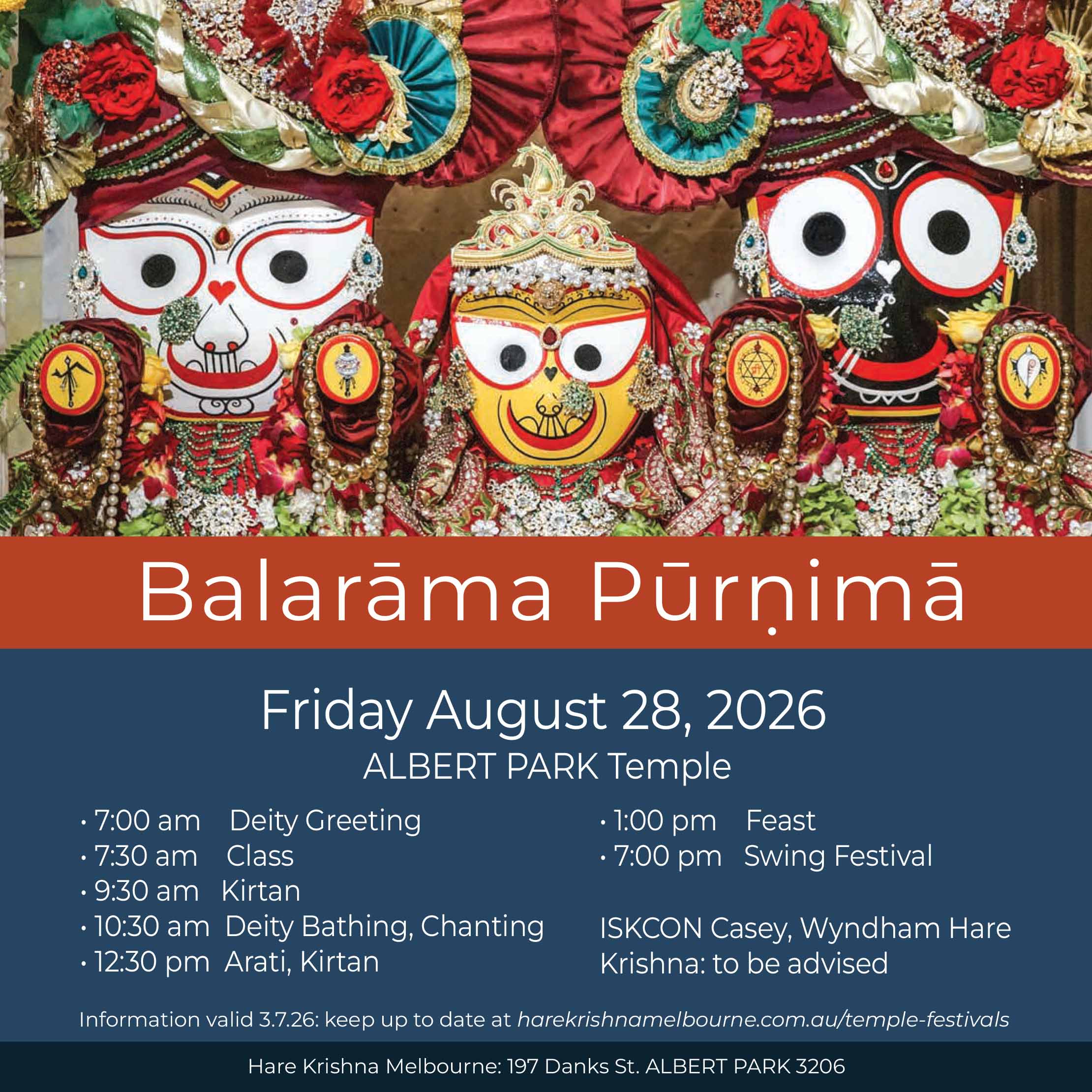 Balarama Purnima